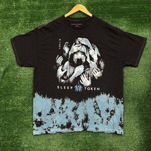 Sleep Token Vessel Rock Band Tie Dye T-Shirt Size Extra Large